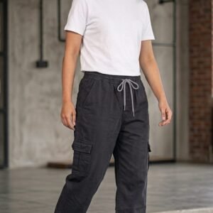 Plain Stretchable Baggy 3